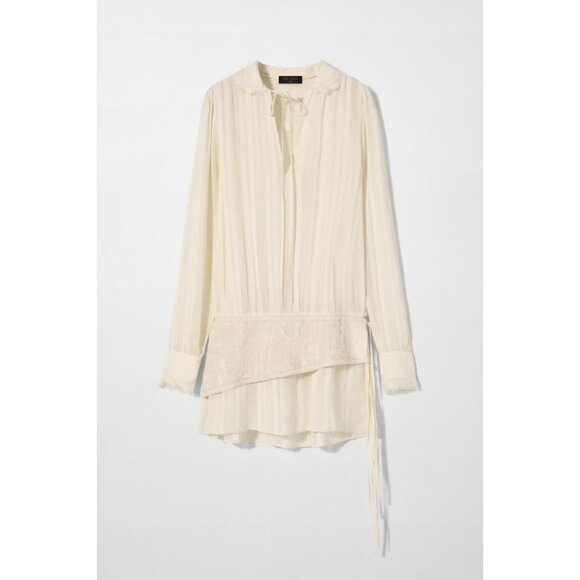 ZARA EMBROIDERED SASH DRESS KATE MOSS X ZARA - Picture 1 of 3